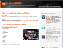 Tablet Screenshot of espacioharley.com